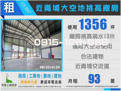 蘆竹1356合法挑高廠房視意圖